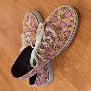Nintendo Princess Peach Vans